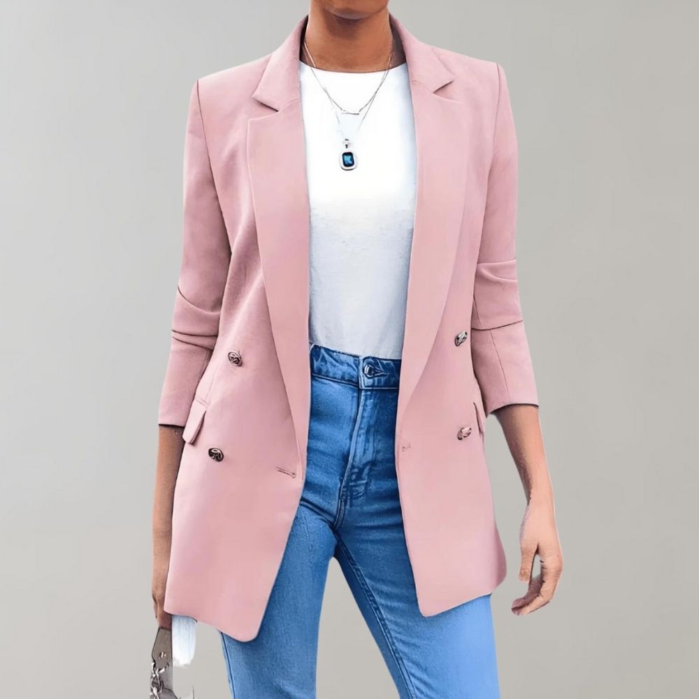 Women's Everyday Blazer with Two Buttons