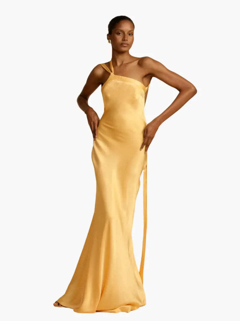 Women's Classic Draped Maxi Dress