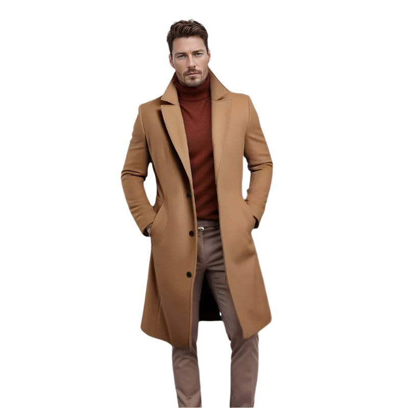 The Langley Mid Length Coat for Men