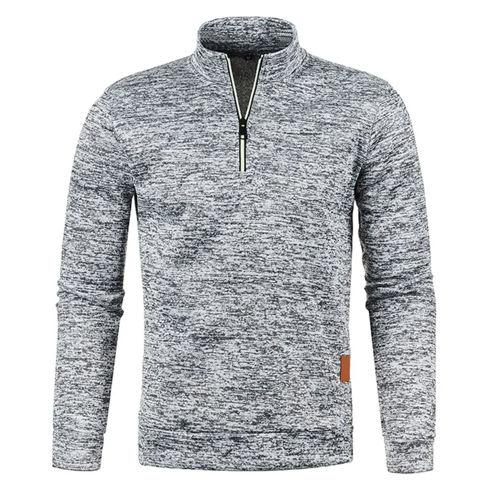 The Highland Half Zip Sweater – Fleece Pullover Sweatshirt for Men