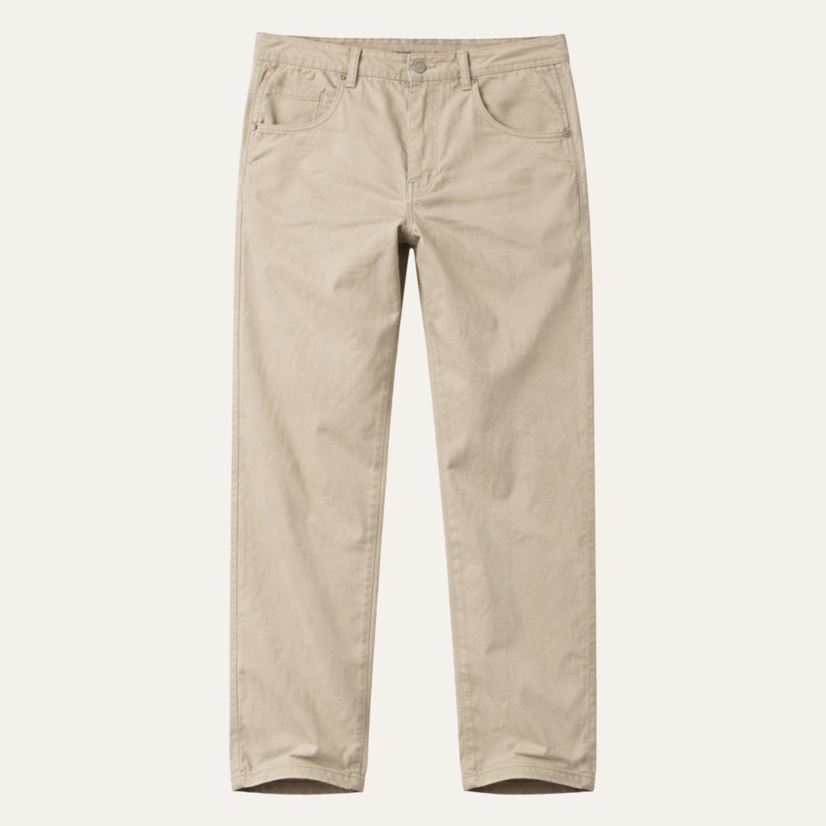 The Willowridge Men's 100% Cotton Loose Fit Straight Leg Pants