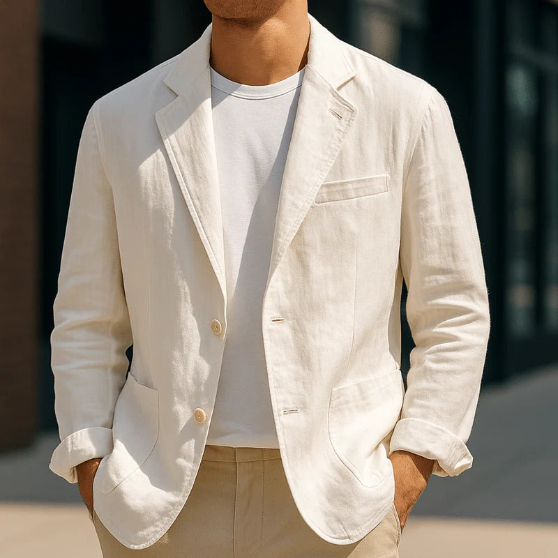The Venice Linen Summer Blazer - Wedding Guest Men - Formal Occasions