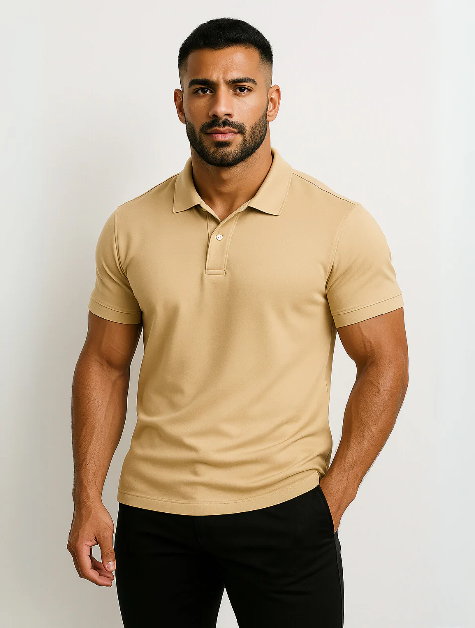 The Corsica White Polo Shirt for Men – Timeless Old Money Style