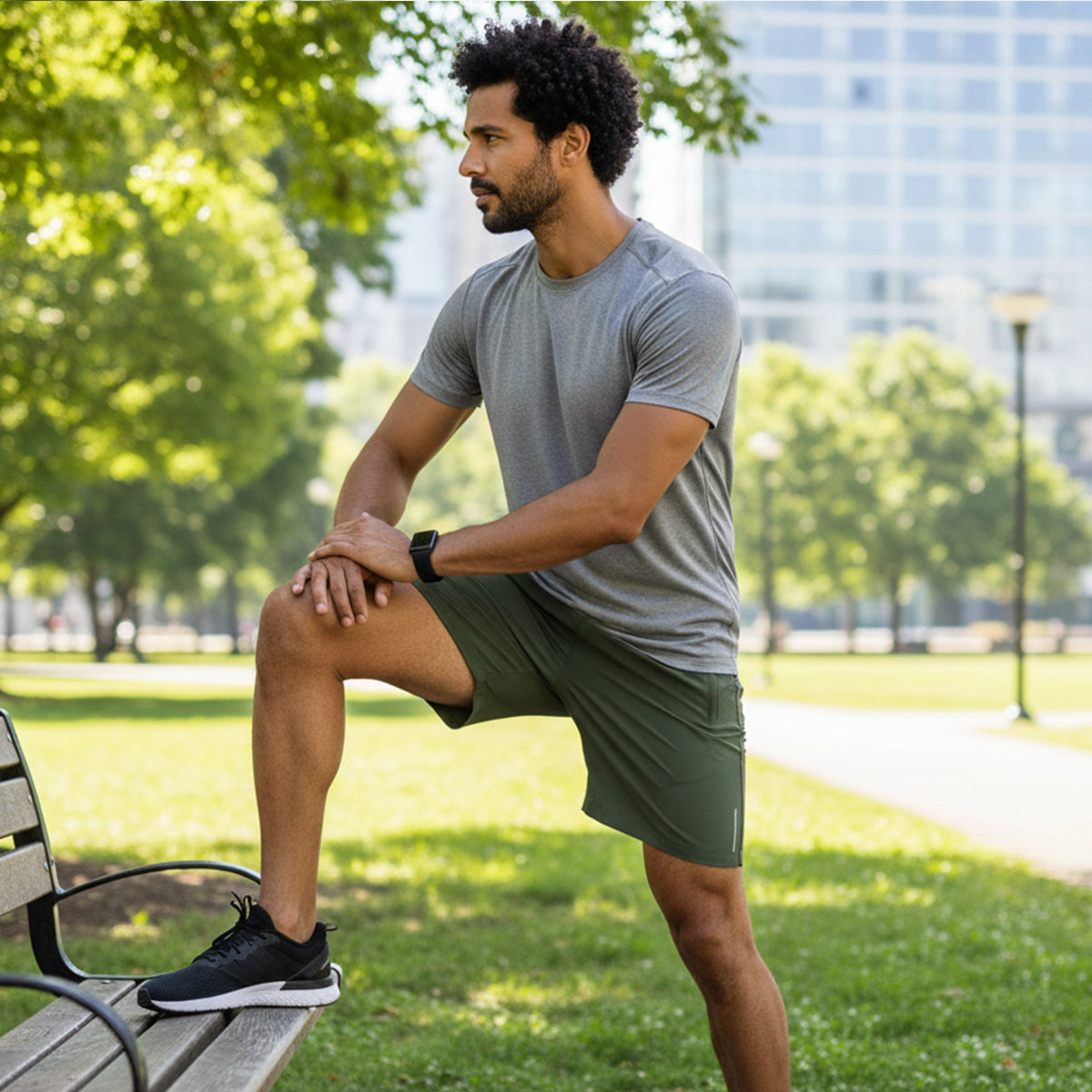 The Seabrook Men’s Lightweight Training & Running Shorts