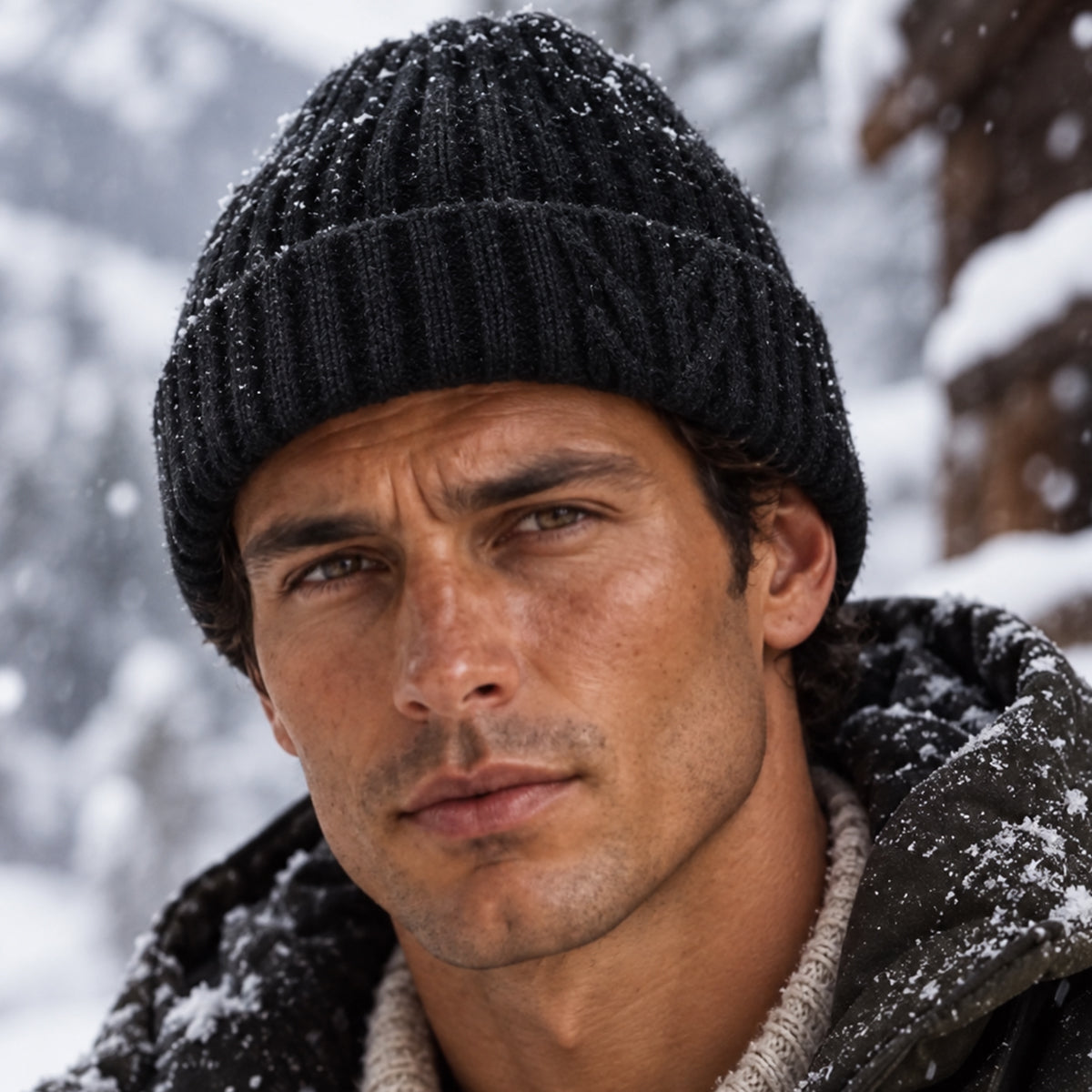The Wentworth Men's Luxury Ribbed Knit Beanie