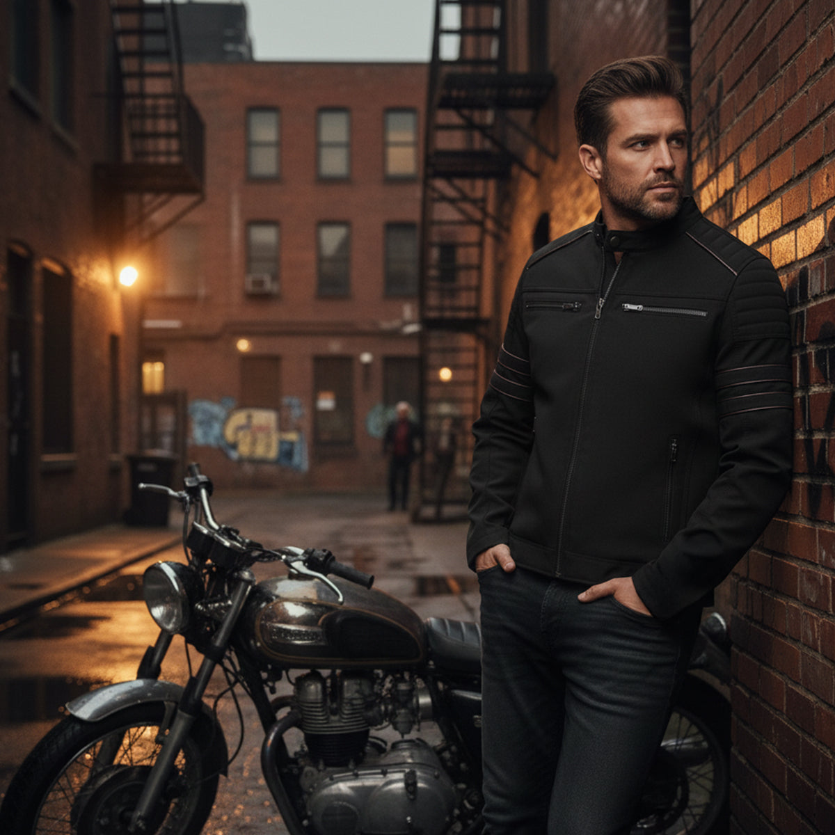 The Torino Leather Jacket For Men