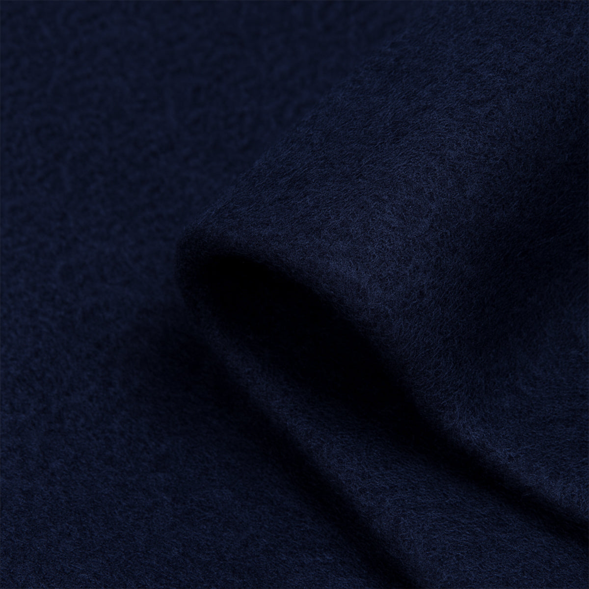 The Montmartre Cashmere Merino Scarf for Men - Navy Blue
