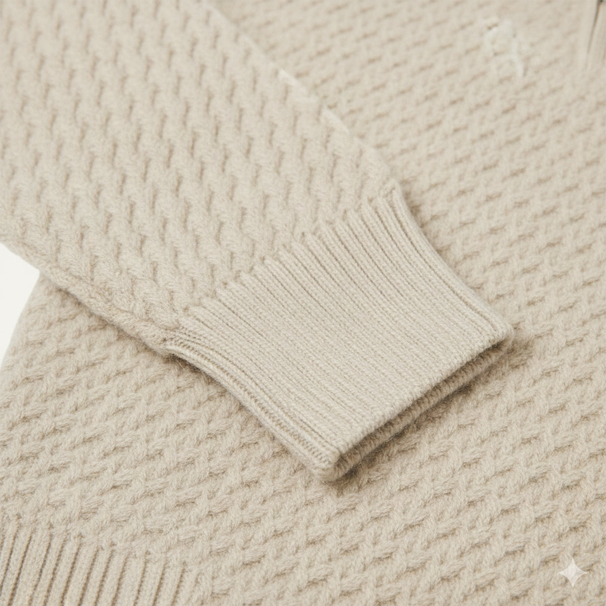 The Riviera Men’s Luxury Quarter Zip Knit Sweater