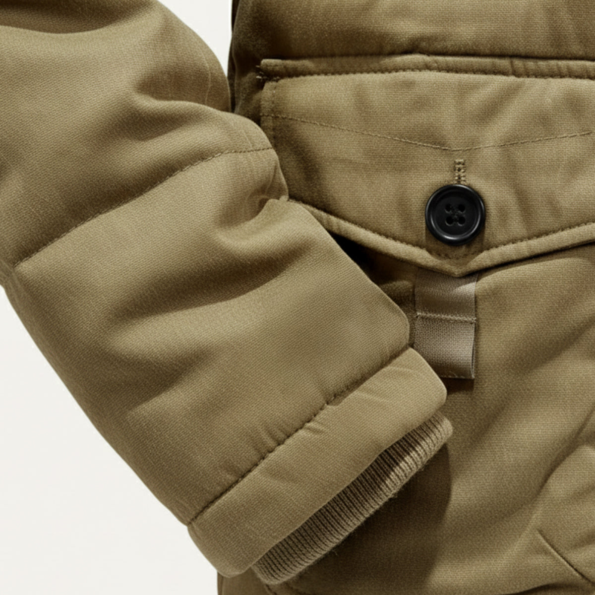 The Westminster Men's Warm Winter Parka Jacket with Fleece Lining