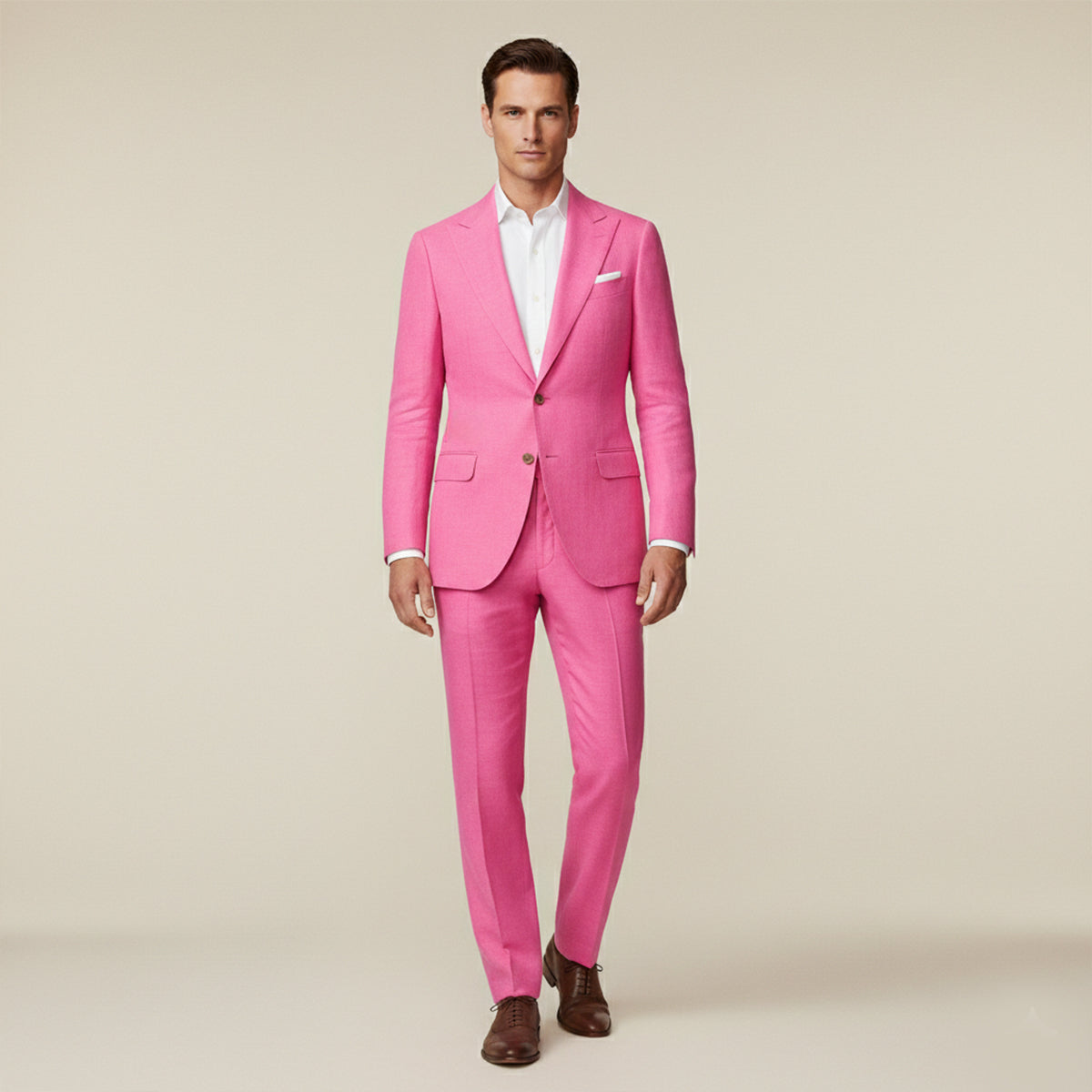 The Montreux Men’s Timeless Linen Suit Set – Blazer & Pants