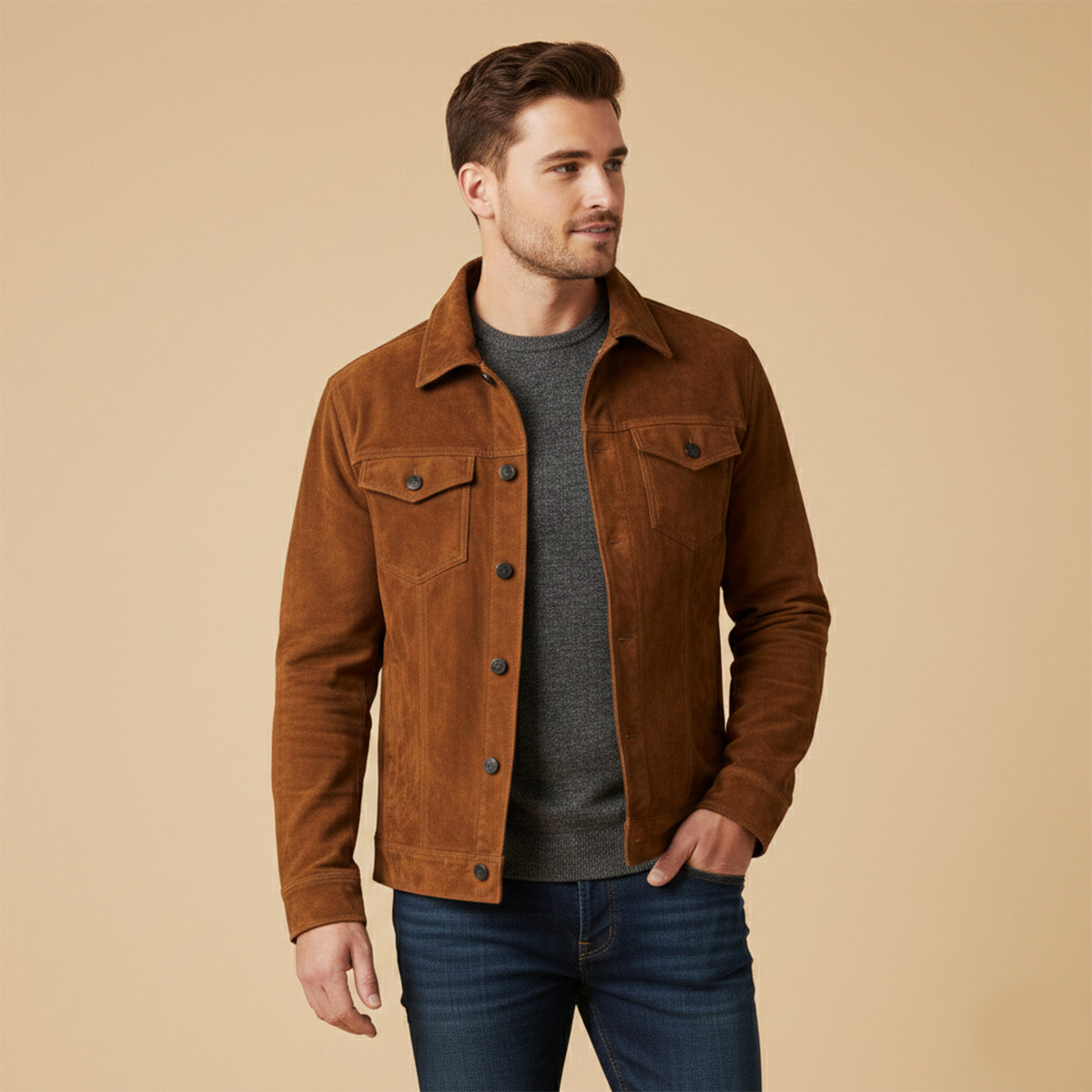 The Essex Men’s Waterproof Waxed Canvas Jacket