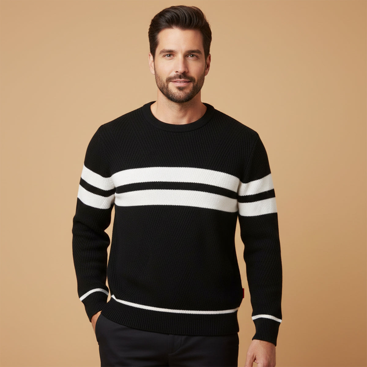 The Paris Modern Long Sleeve Autumn Sweater for Men