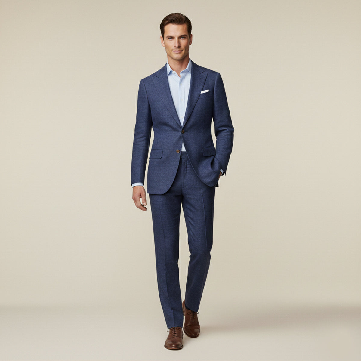 The Montreux Men’s Timeless Linen Suit Set – Blazer & Pants