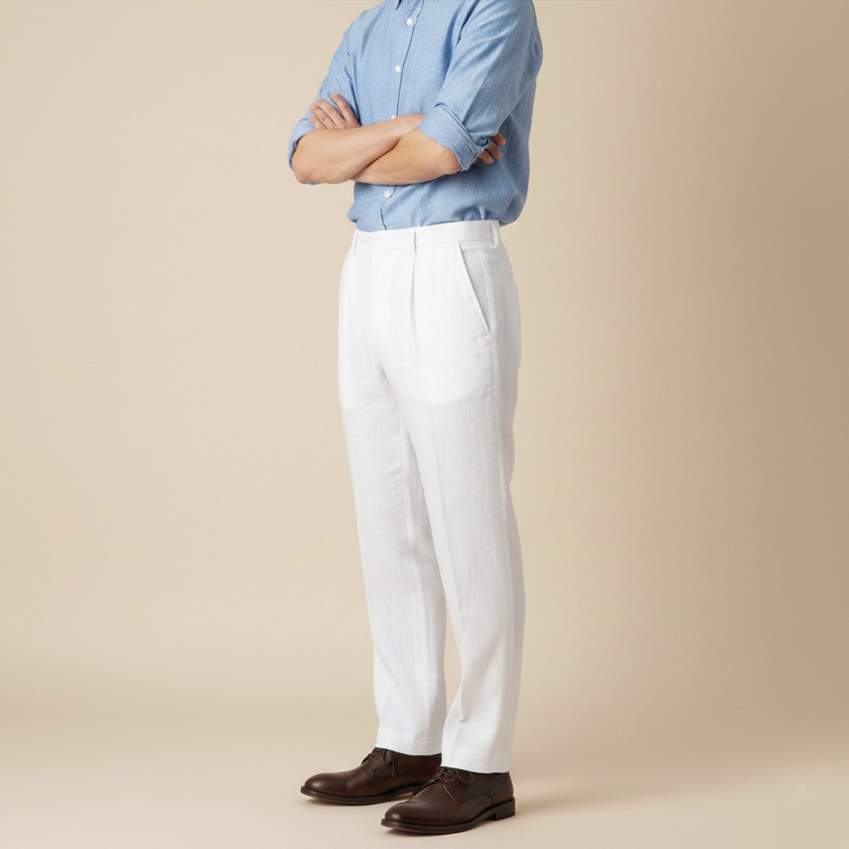 The Portofino Men’s Loose Fit Lightweight Linen Pants