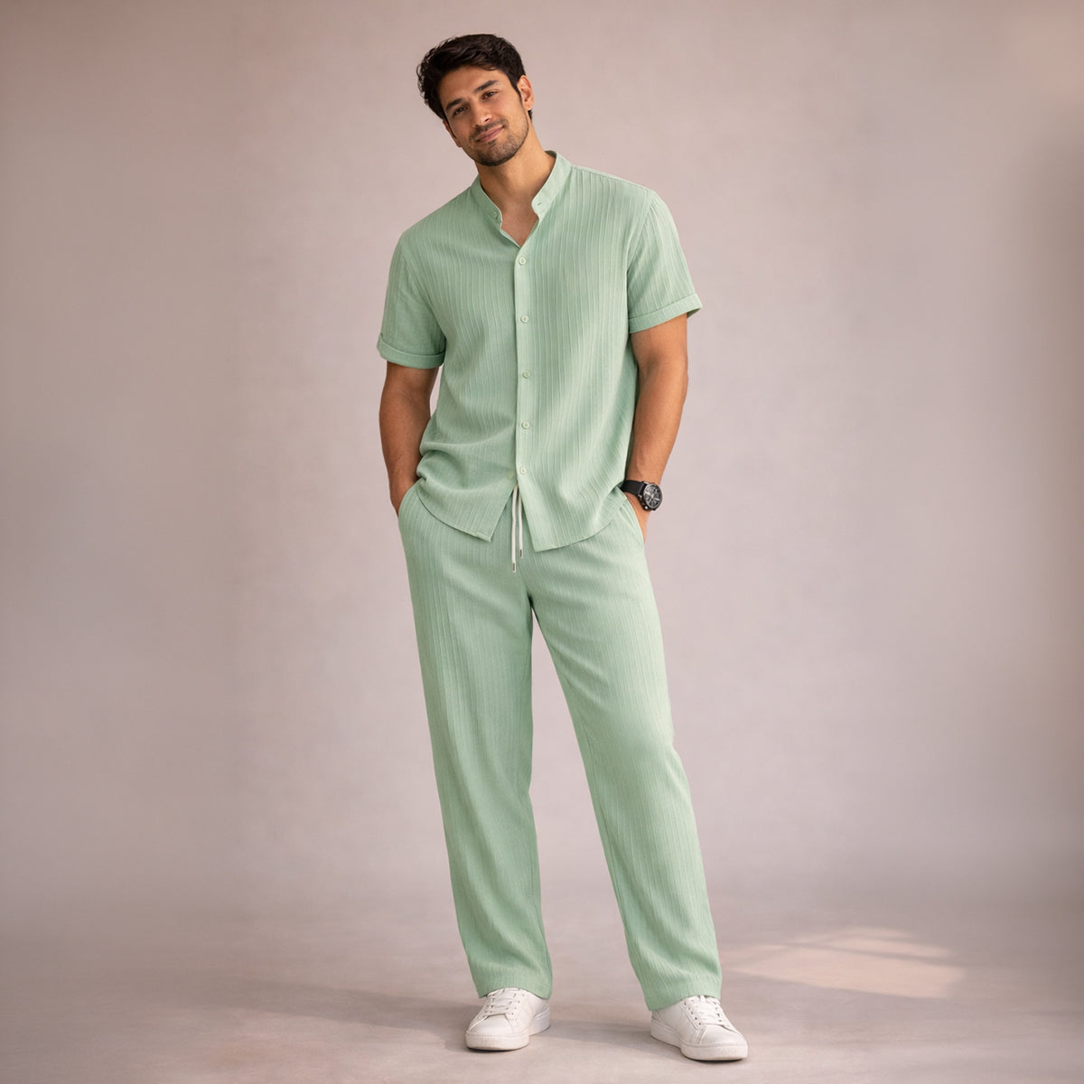 The Brookfield Ridge Men’s Linen Summer Lightweight Set – Shirt & Pants