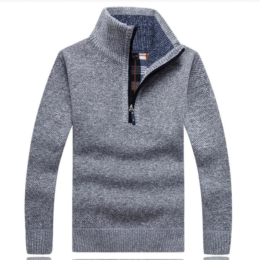 The Palm Springs Men’s Half Zip Mock Neck Knit Sweater