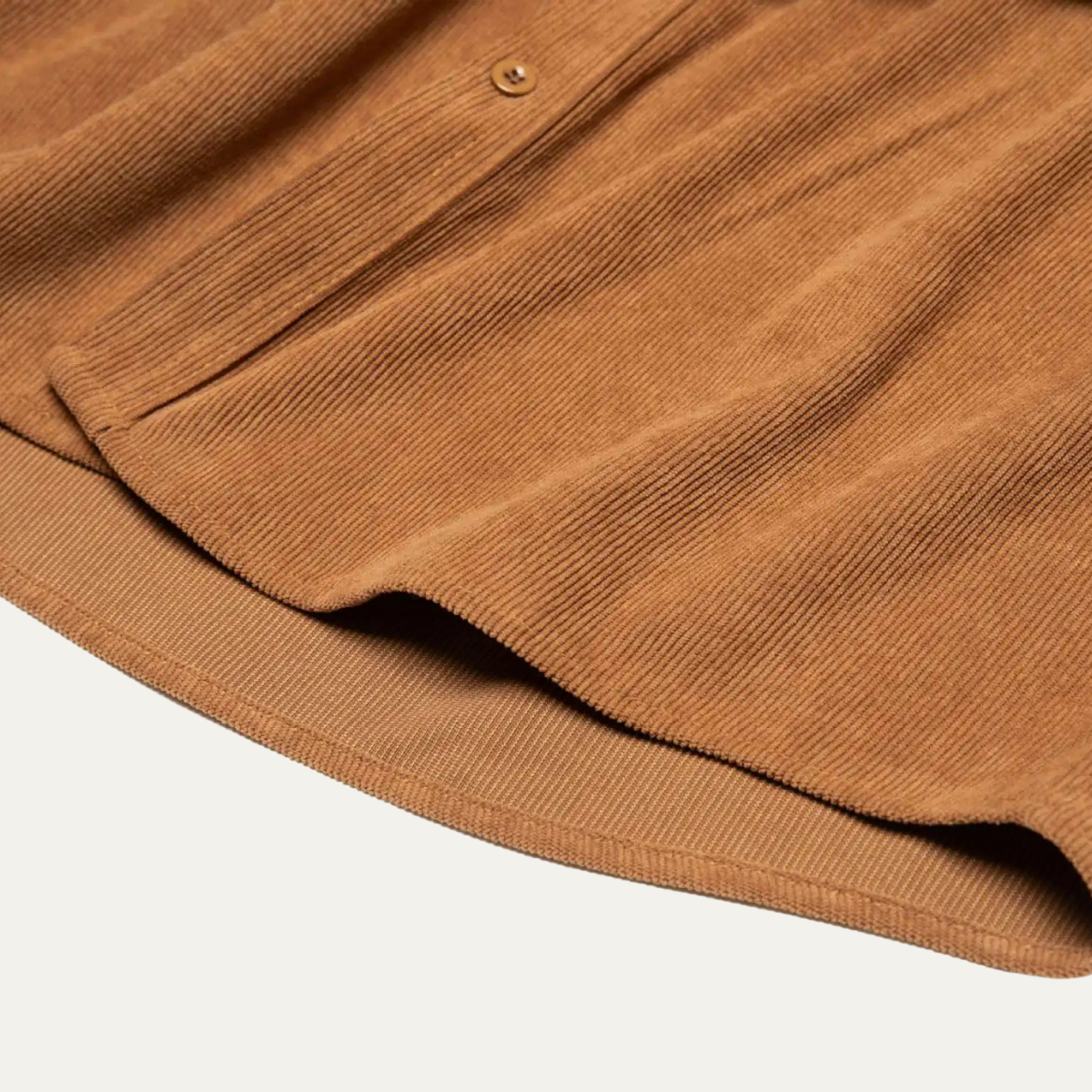 The Norwick Men’s Casual Button Down Corduroy Shirt