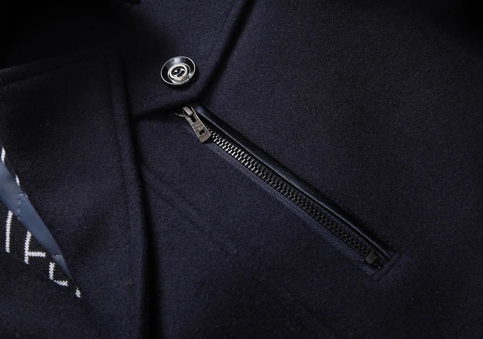 The Arcadia Men’s Mid Length Slim Fit Winter Coat