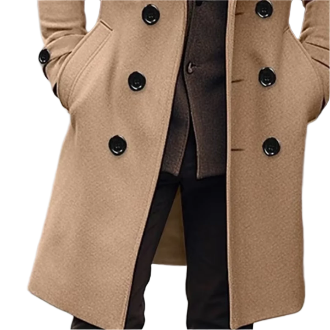 The Sirmione Casual Trench Coat for Men