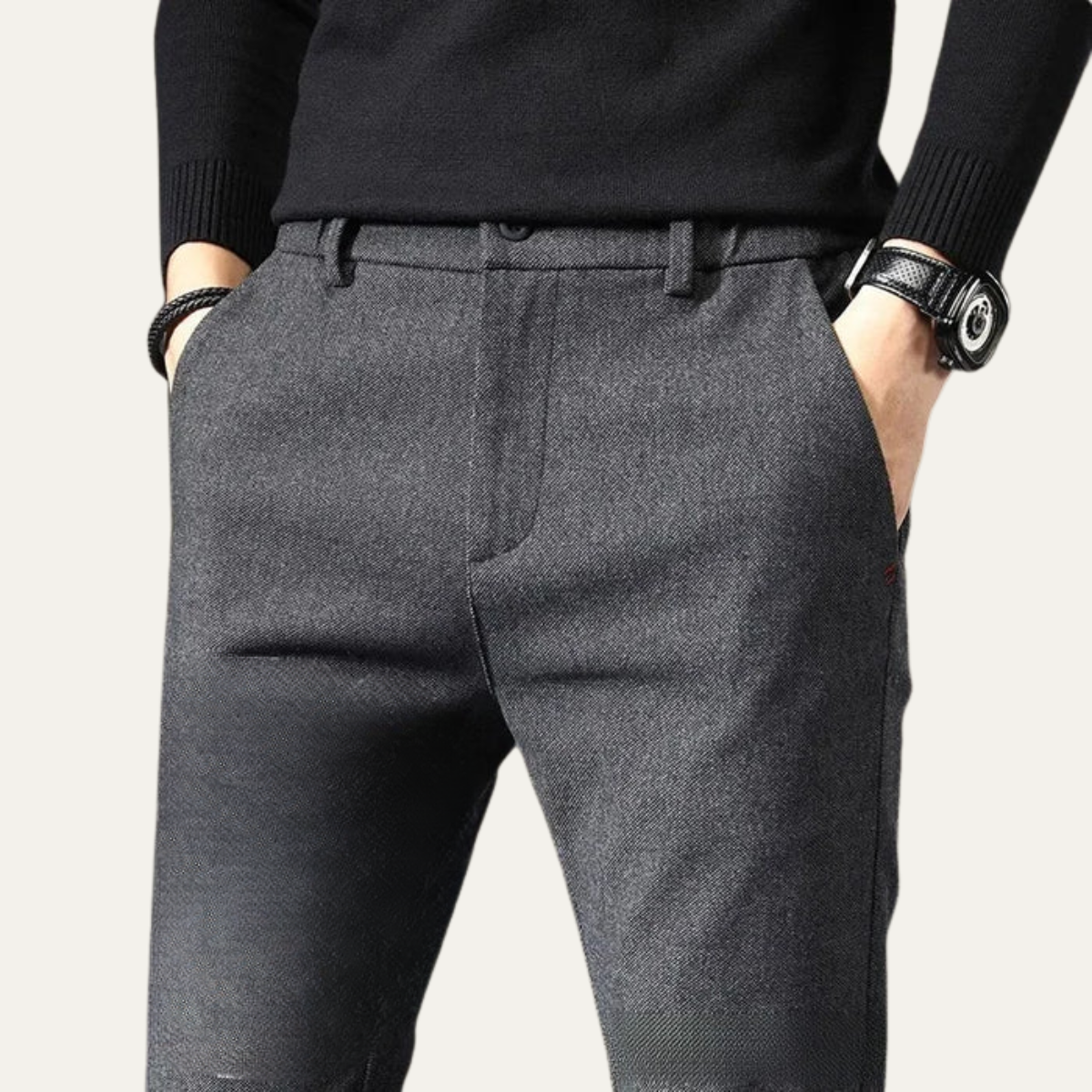 The Ellwood Men’s Eelegant Casual Straight Leg Pants