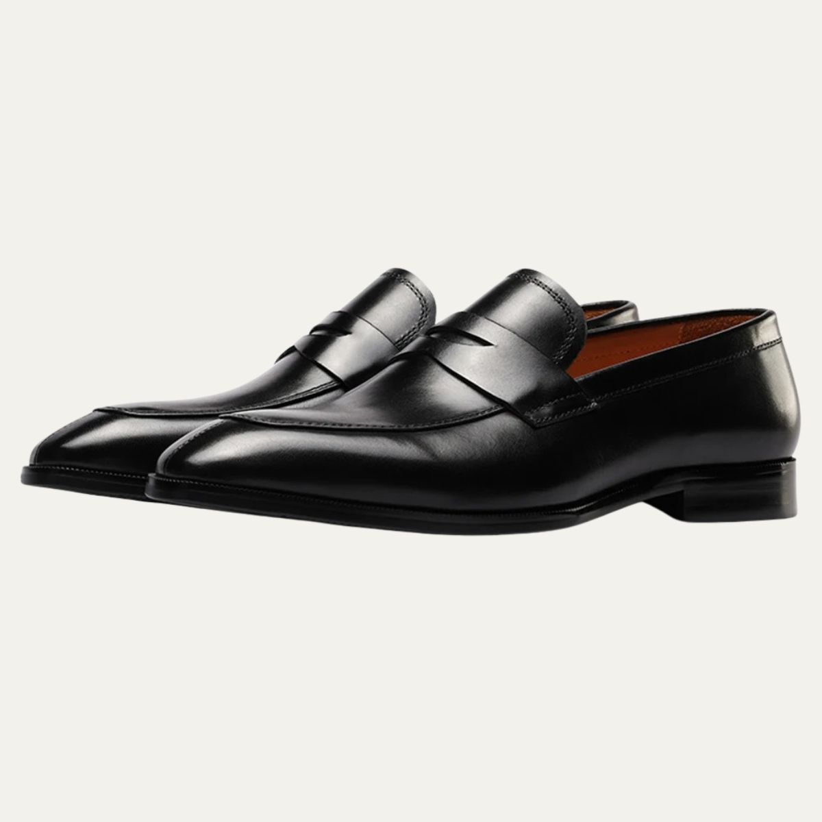 The Fairwood Ridge Men’s Calf Faux Leather Slip On Dress Loafers
