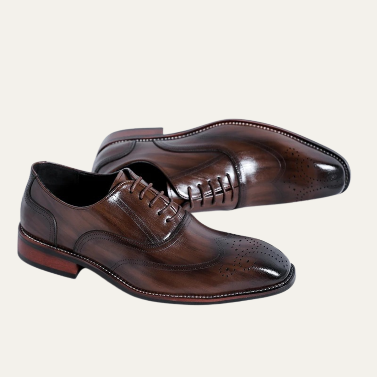 The Cedarbrook Ridge Men’s Classic Pointed Toe Oxford Dress Shoes