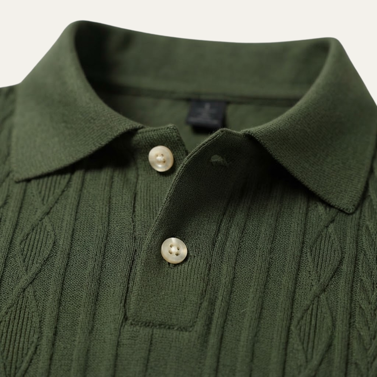 The Willowstone Ridge Men’s Textured Button Up Trendy Polo Shirt