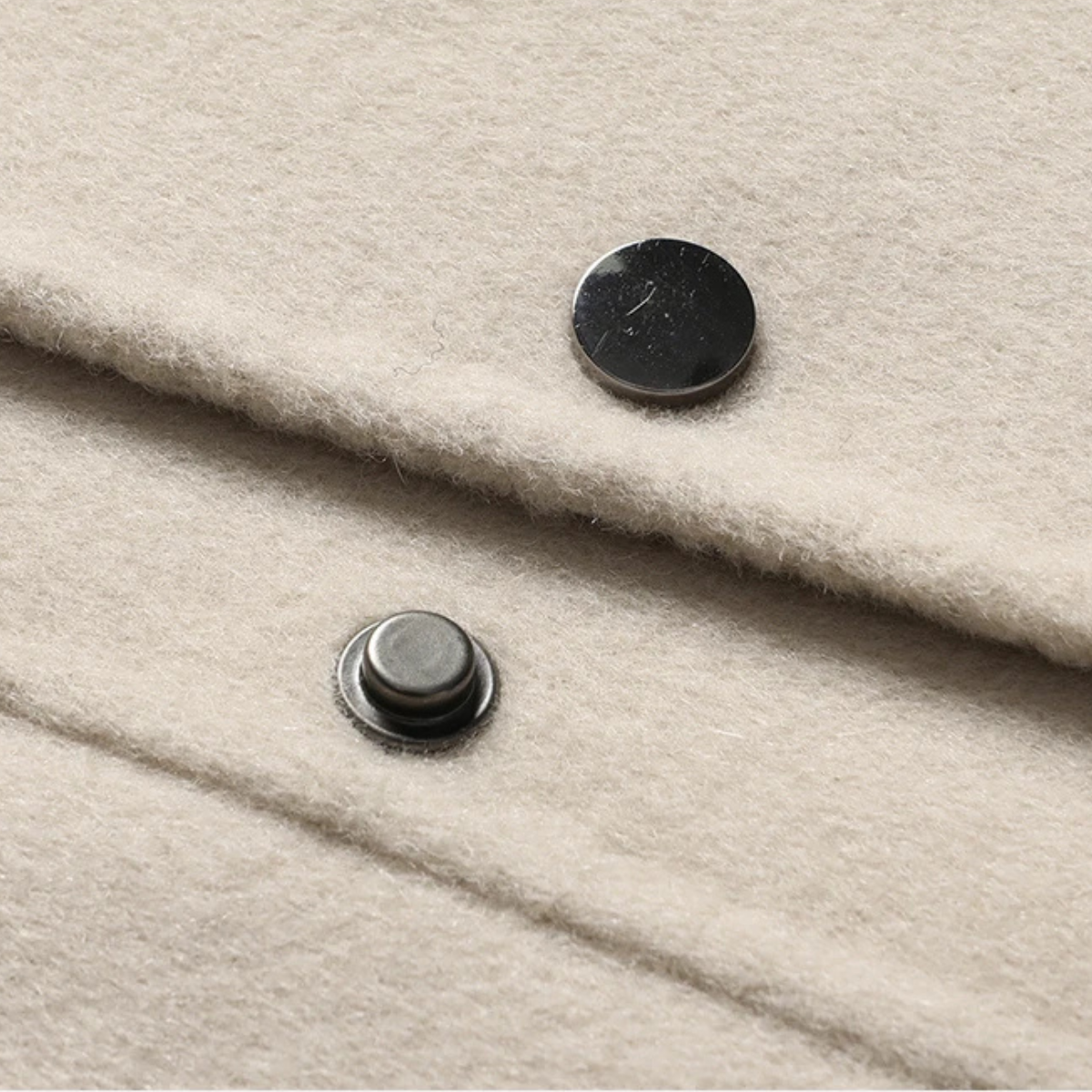 The Coventry Men’s Wool Blend Double Breasted Lapel Peacoat