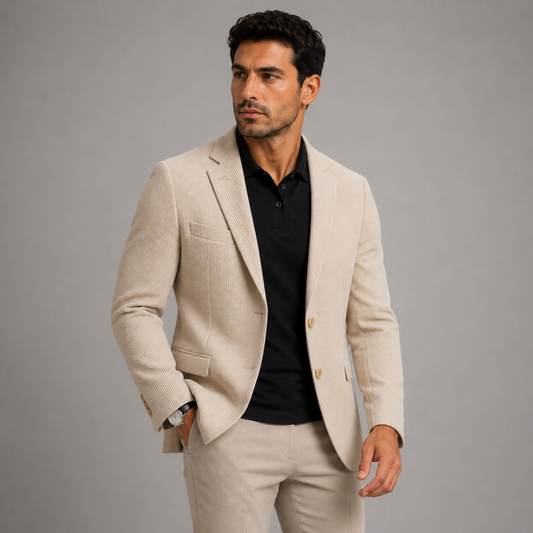 The Lakehurst Men’s High End Wool Casual Business Blazer