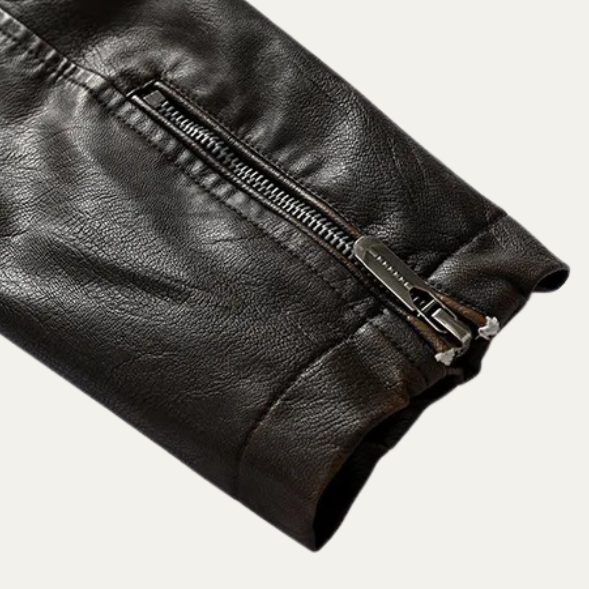 The Broadmoor Men’s Slim Fit Stylish Biker Leather Jacket