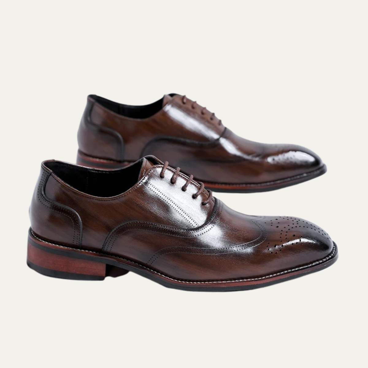 The Cedarbrook Ridge Men’s Classic Pointed Toe Oxford Dress Shoes
