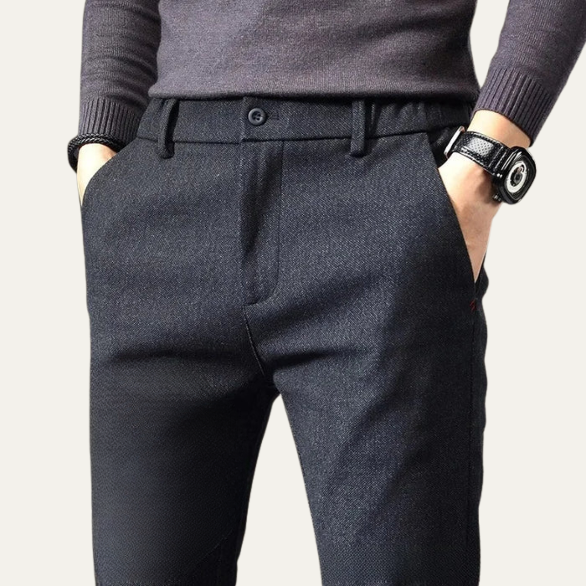 The Ellwood Men’s Eelegant Casual Straight Leg Pants
