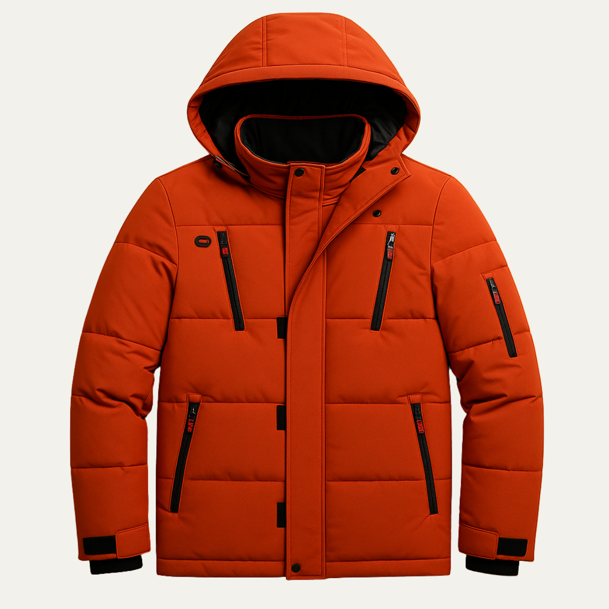 The Waverly Men’s Waterproof Warm Puffer Jacket with Hood