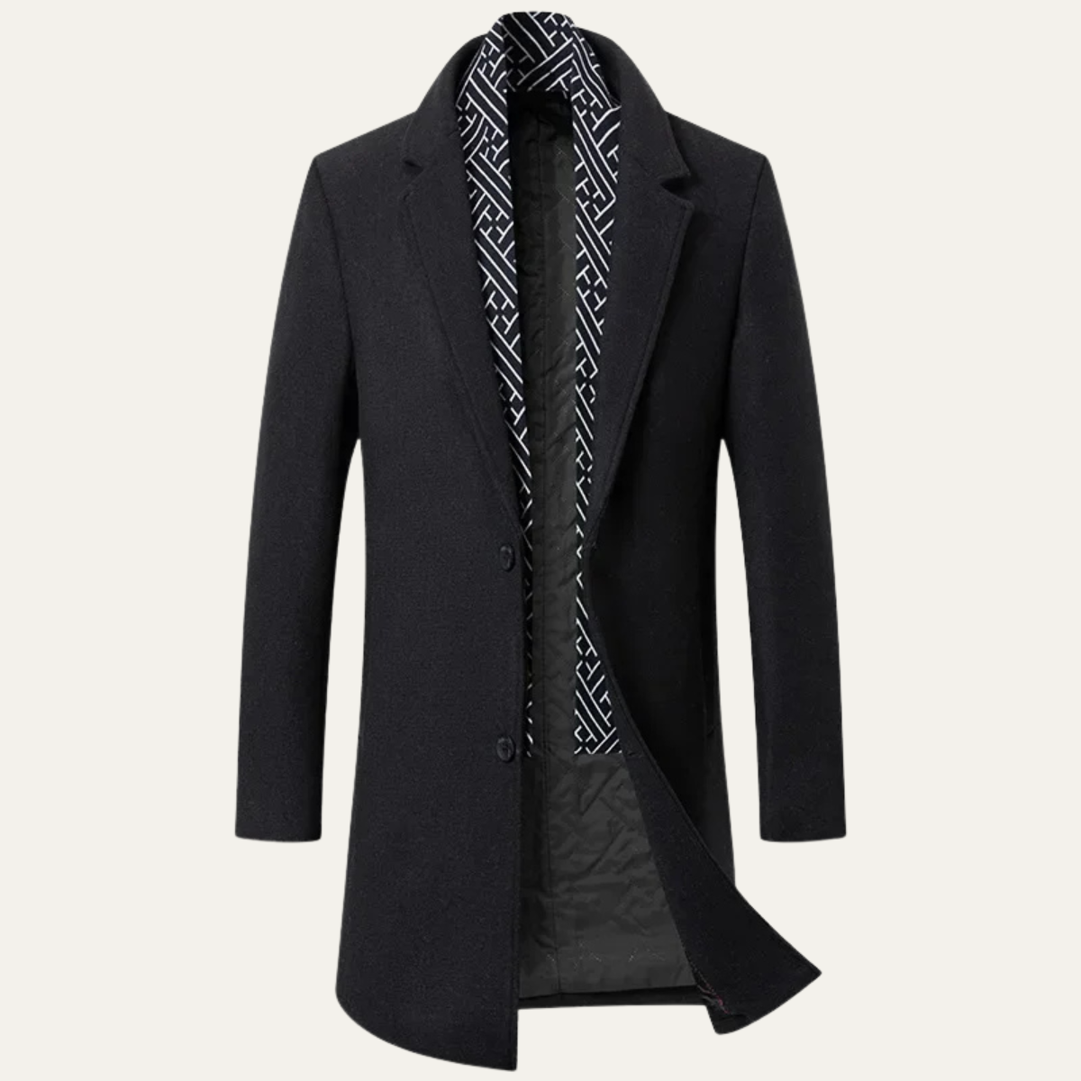 The Berkeley Men's Classic Wool Formal Winter Coat