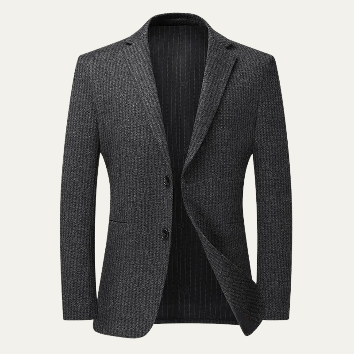 The Hawthorn Ridge Men’s Business Slim Fit Wool Blazer