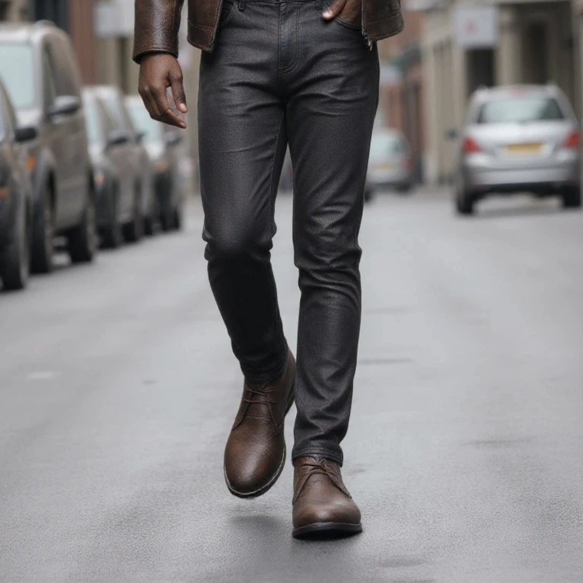 The Wildmere Men’s Vintage Ankle Brown Leather Boots