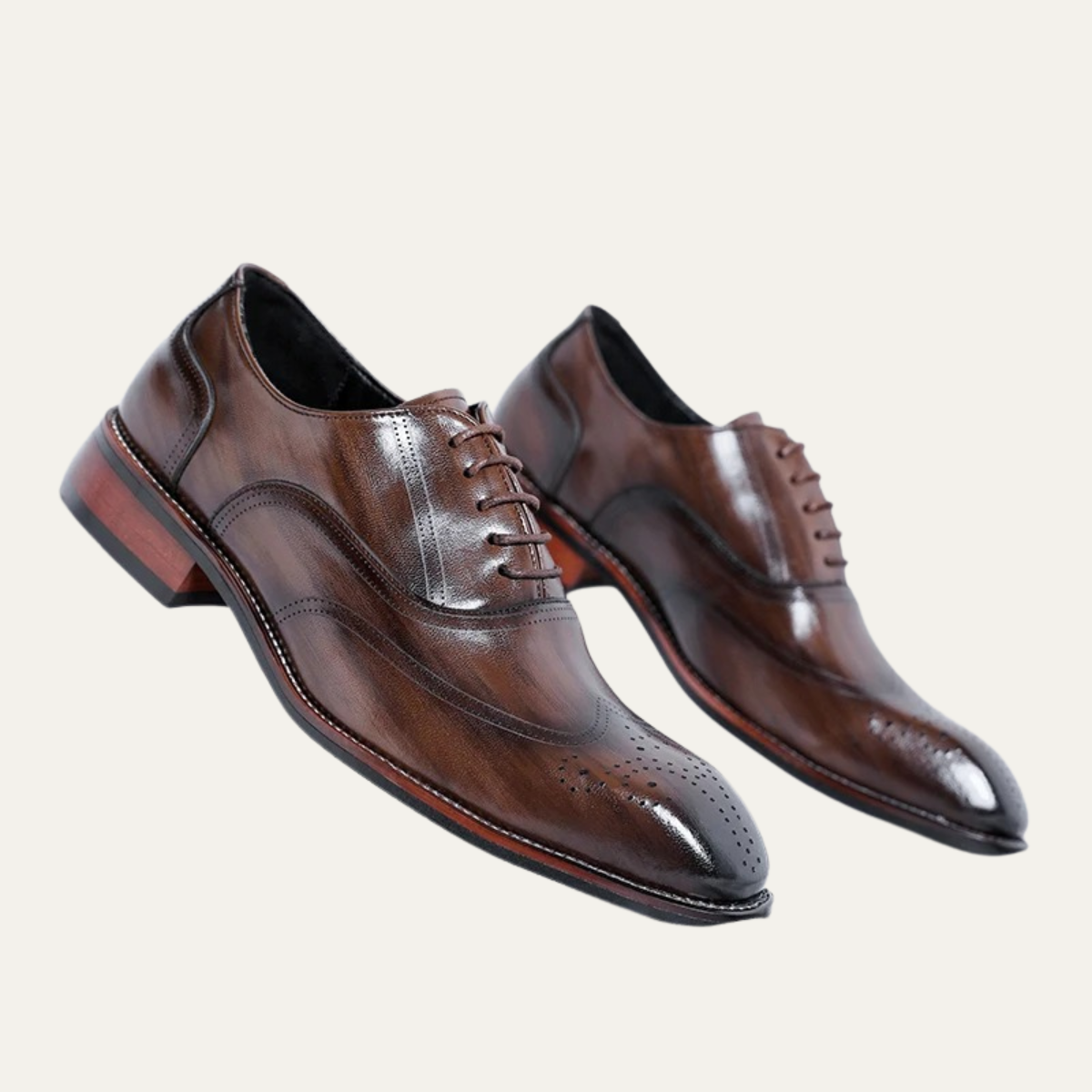 The Cedarbrook Ridge Men’s Classic Pointed Toe Oxford Dress Shoes