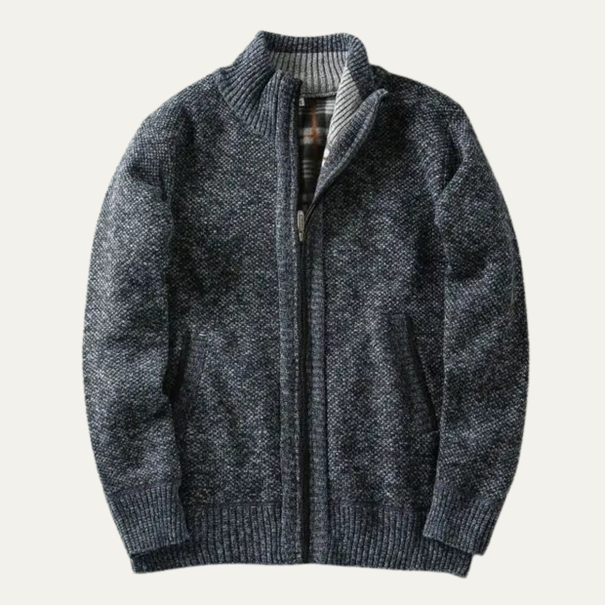 The Southwick Men's Chunky Knit Zip Layer Jacket