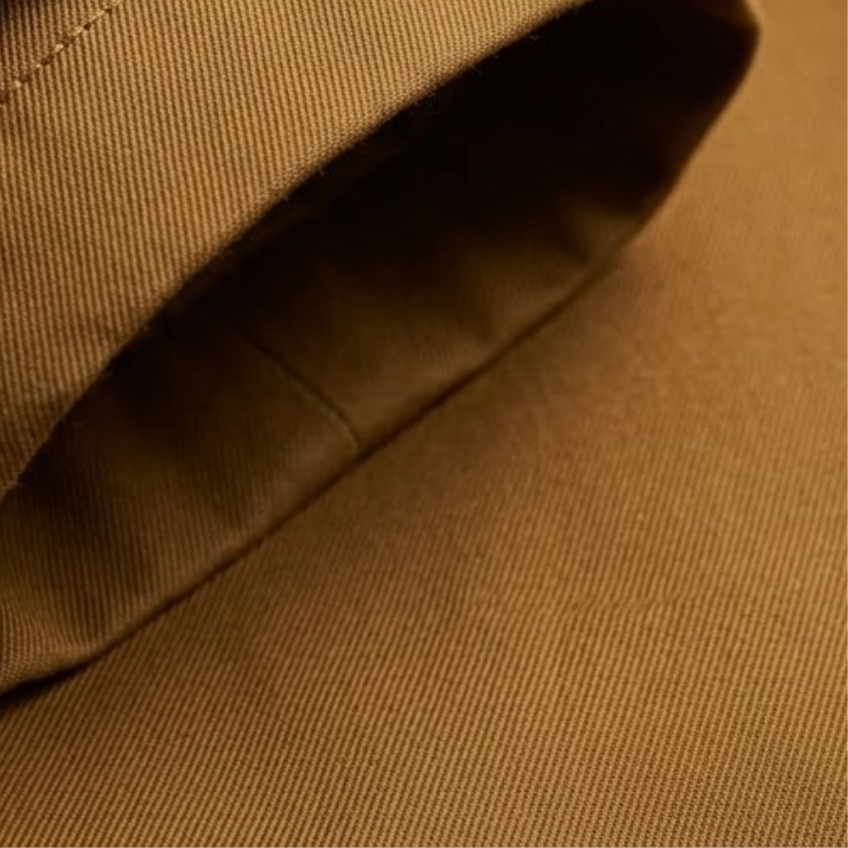 The Brackenridge Men’s Slim Fit Cotton Notched Collar Trench Coat