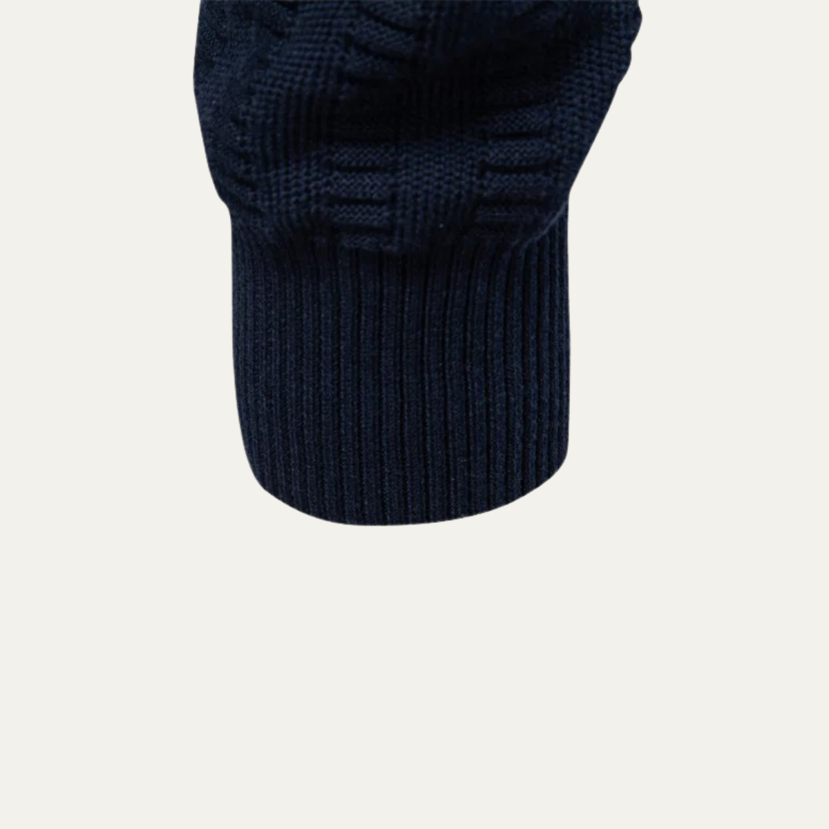 The Cotswold Men’s Half Zip Knit Winter Sweater