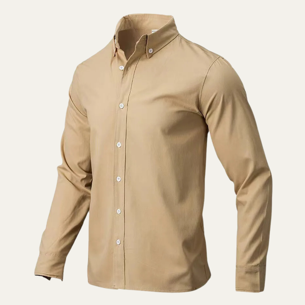 The Vercelli Men’s Solid Color Button Down Casual Shirt