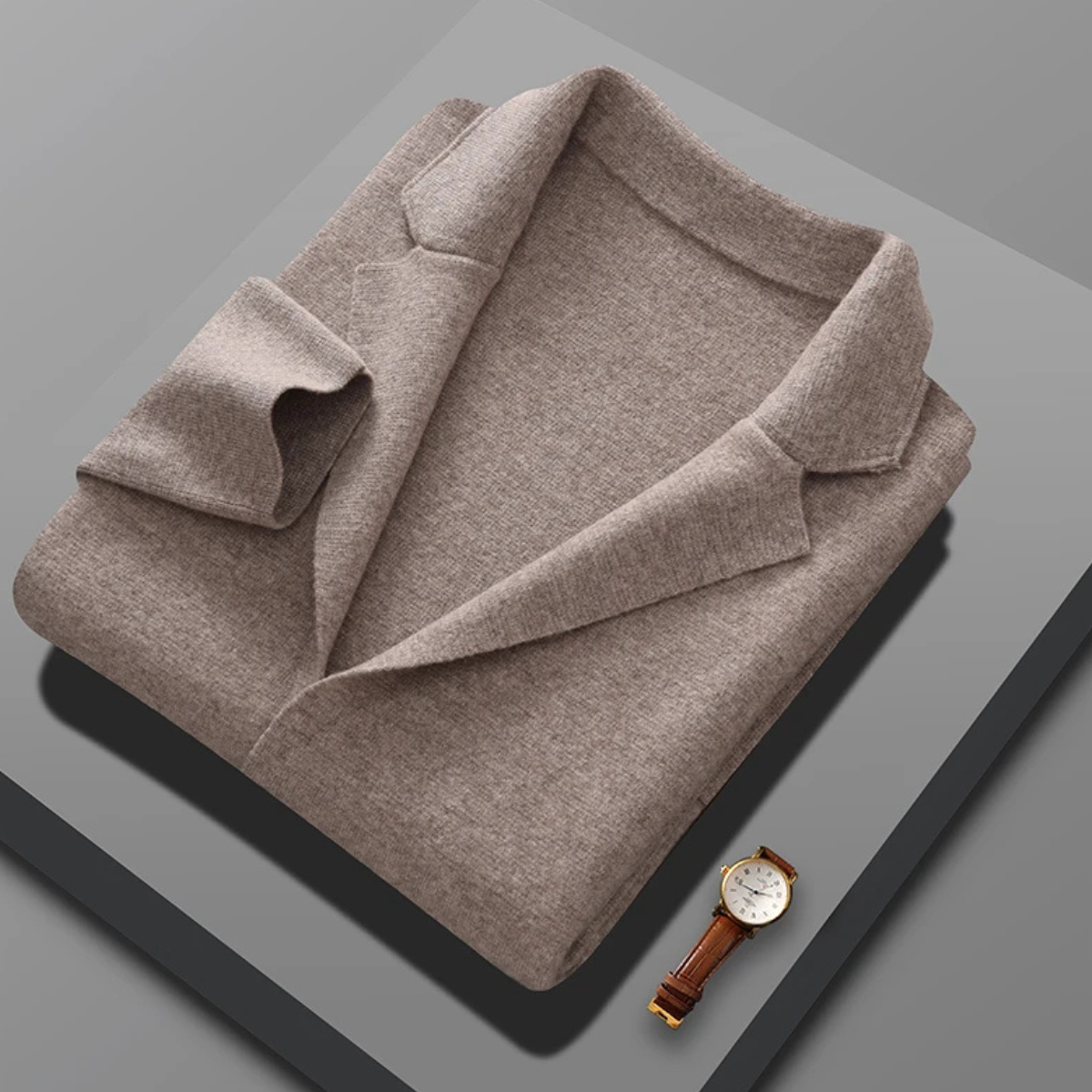 The Wynthorpe Cashmere Cardigan – Men's 100% Soft Luxury Wool