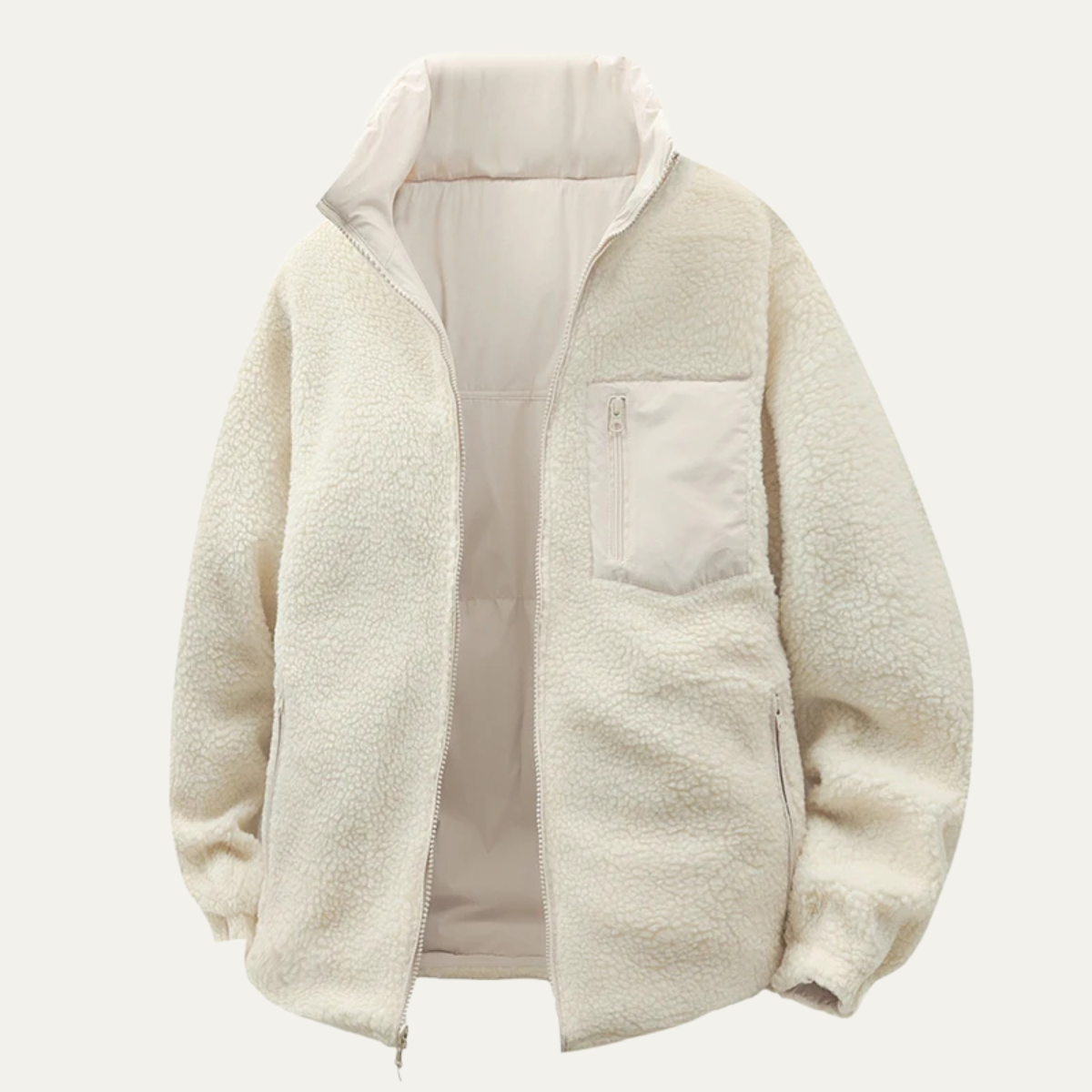 The Cala Mariolu Men’s Warm Double Sided Fleece Sherpa Jacket