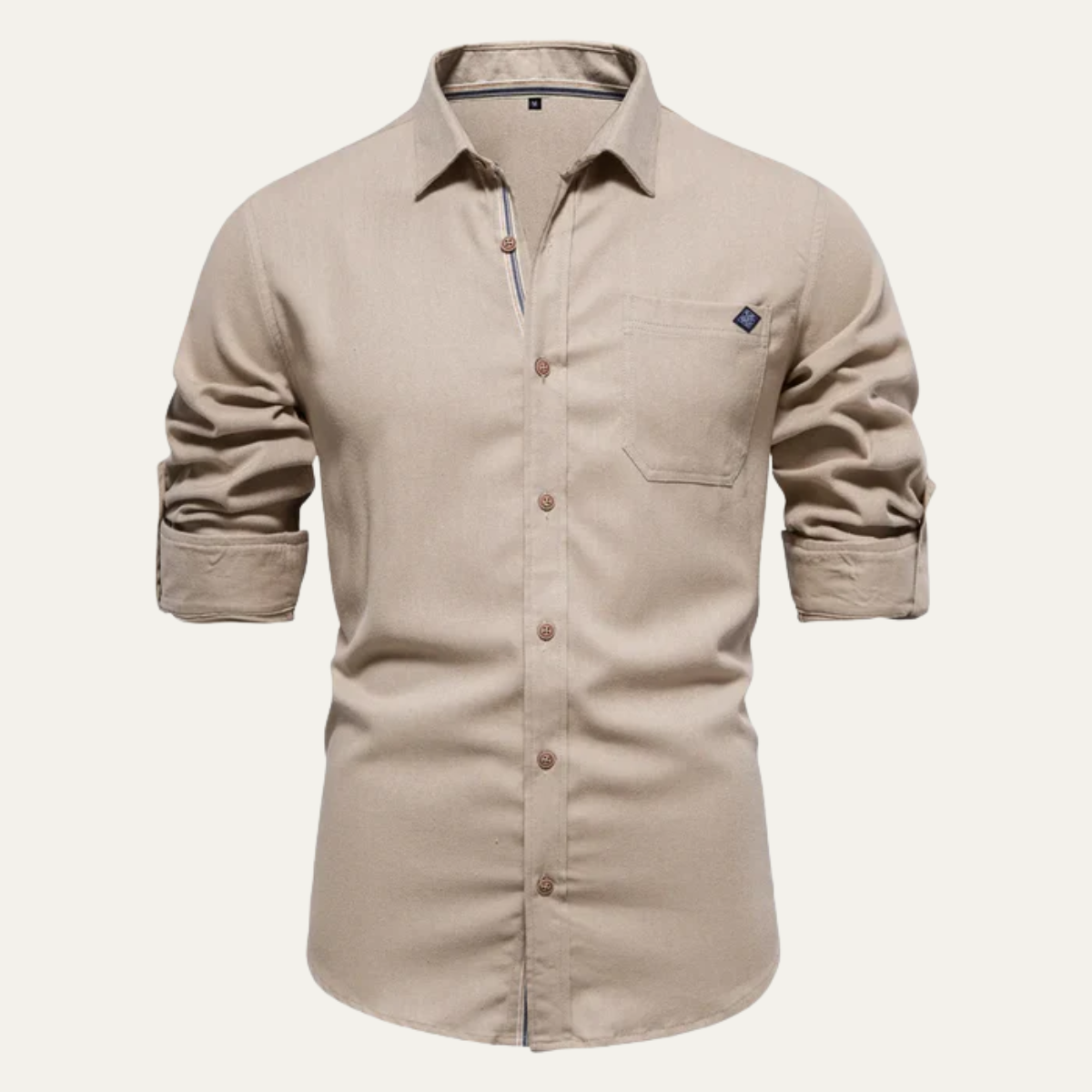 The Glendale Men’s Casual Slim Fit Cotton Button Up Shirt