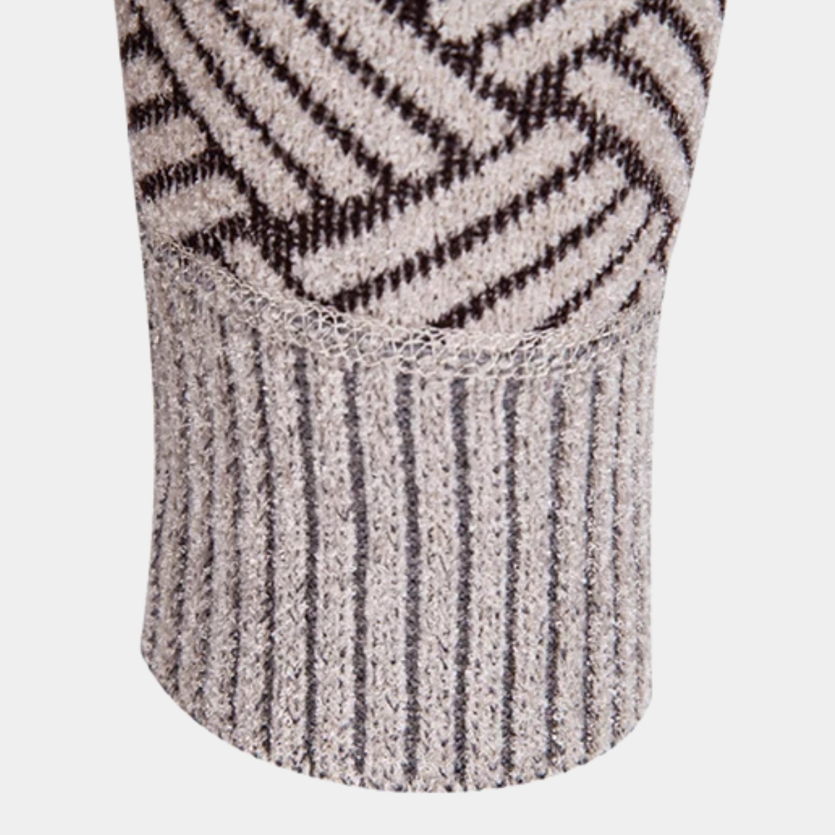 The Brackenridge Men’s  Warm Fleece Lined Thick Knitted Full Zip Jacket