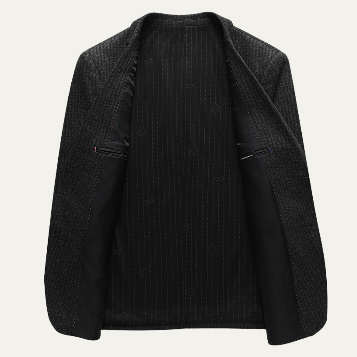 The Hawthorn Ridge Men’s Business Slim Fit Wool Blazer