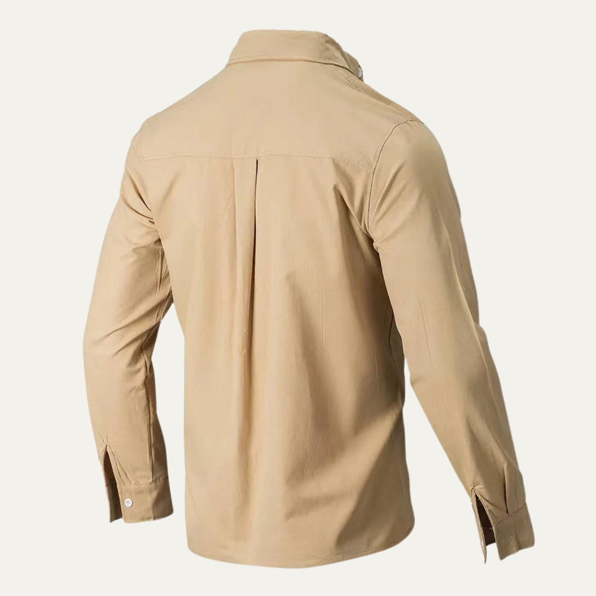 The Vercelli Men’s Solid Color Button Down Casual Shirt