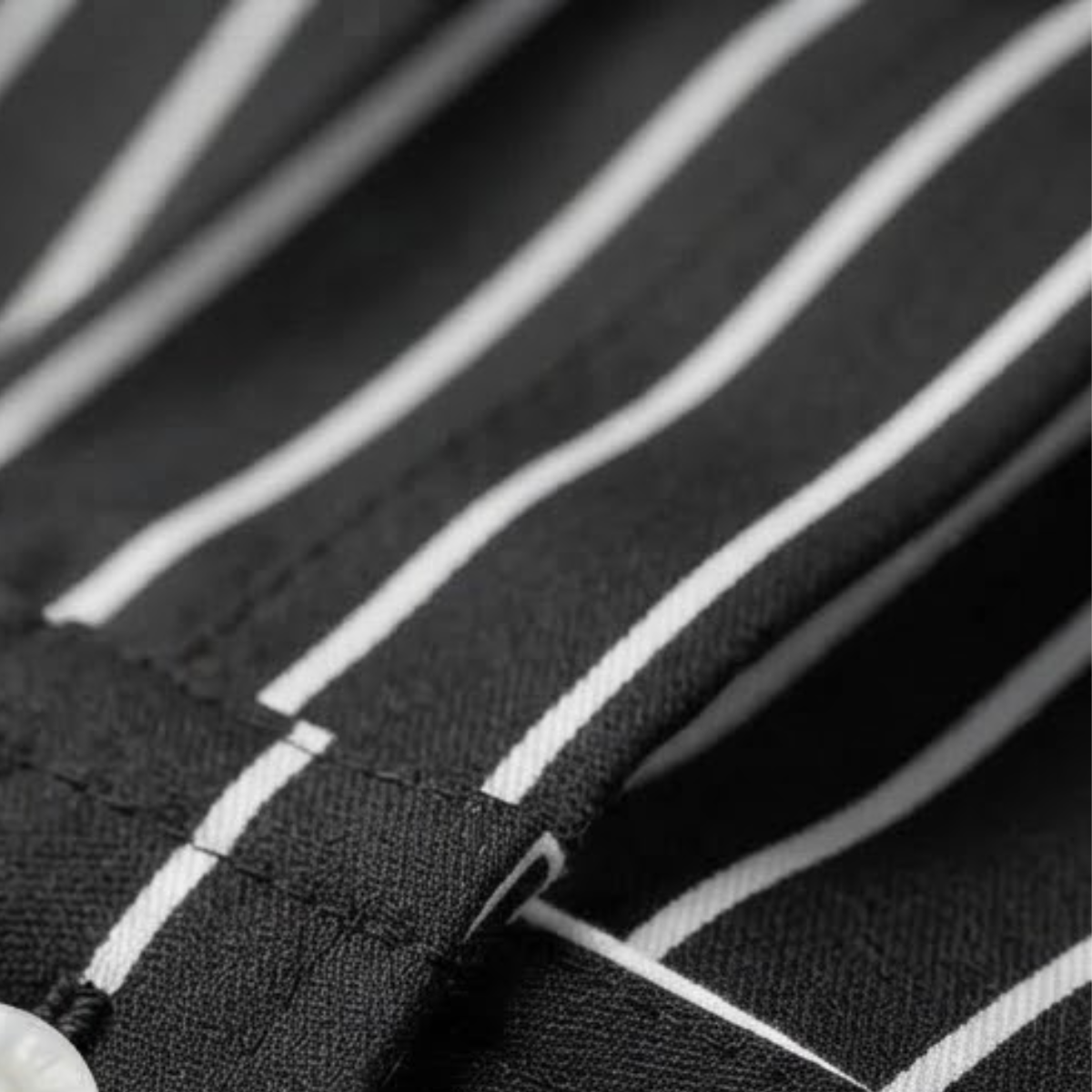 The Bolzano Men’s Trendy Button Down Striped Dress Shirt
