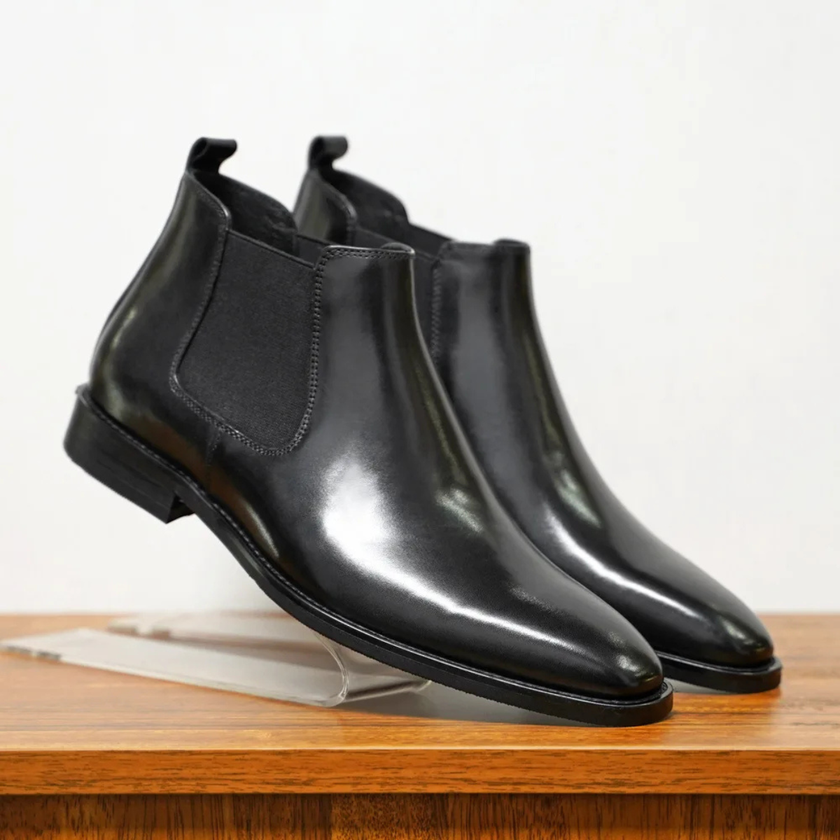 The Ironridge Men’s Polished Dress Ankle Smart Boots