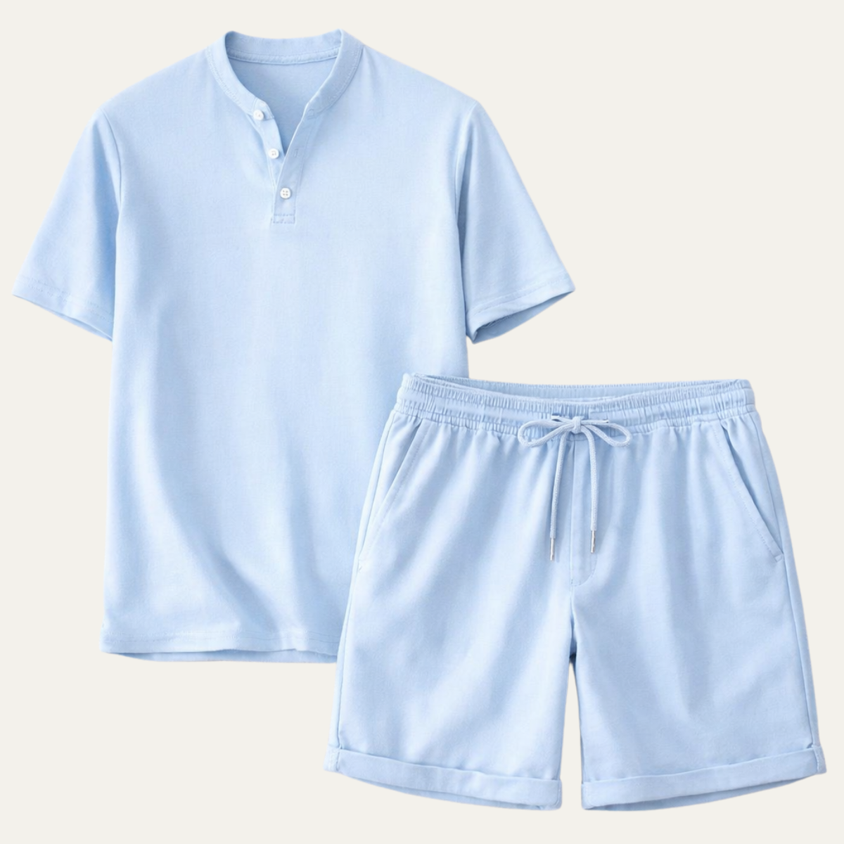 The Pinevalley Men’s Casual Summer Set – T Shirt &amp; Shorts